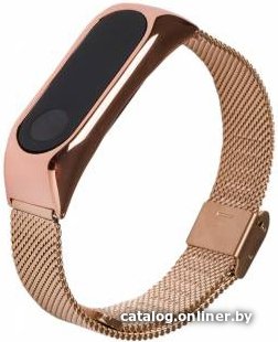 Браслет Bingo миланский сетчатый для Xiaomi Mi Band 2 (золотистый)