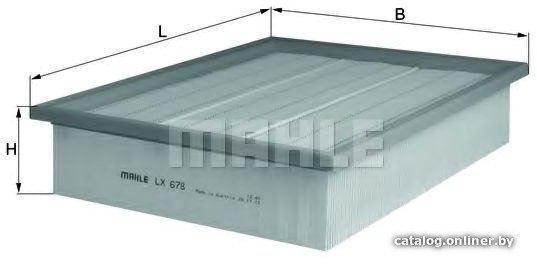 

Воздушный фильтр Mahle Knecht LX678