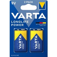 Батарейка Varta Longlife Power 9V BL2 4922