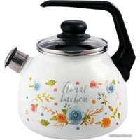 Чайник со свистком Appetite Floral Kitchen 4с209я