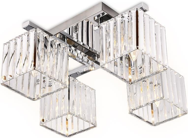 

Припотолочная люстра Ambrella light Traditional TR5213/4 CH/CL