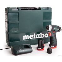 Дрель-шуруповерт Metabo PowerMaxx BS Basic 600080950 (с 2-мя АКБ 2 Ah)