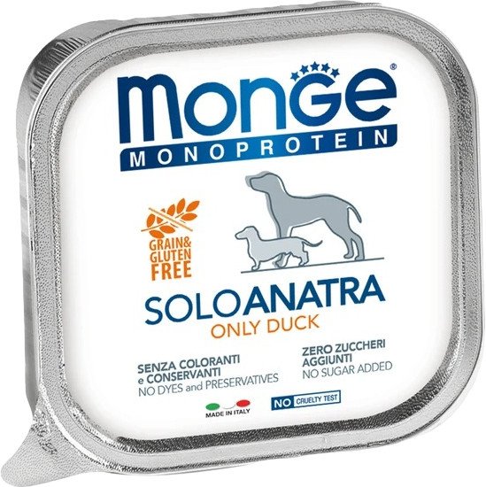 Пресервы Monge Monoprotein с уткой (150 г)