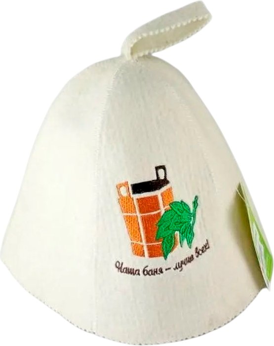 

Шапка для бани Королевна Наша баня лучше всех 5177-1045Р