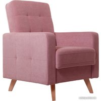Интерьерное кресло Krones Тесей (велюр пыльной розы)