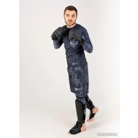 Защита голени и стопы BoyBo B-series (M, черный/синий)