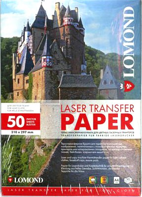 

Термотрансфер Lomond Laser transfer paper (0807420)