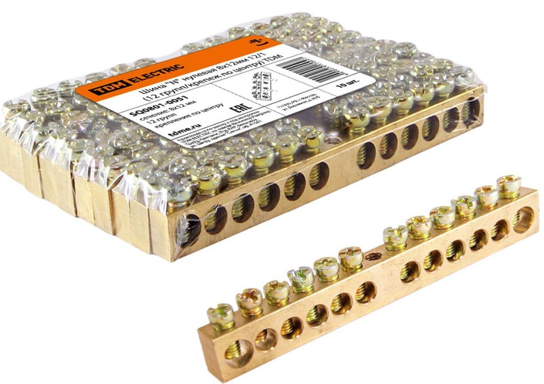 

Нулевая шина TDM Electric SQ0801-0049