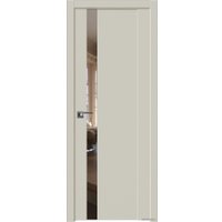 Межкомнатная дверь ProfilDoors 62U L 60x200 (магнолия сатинат, стекло зеркало)