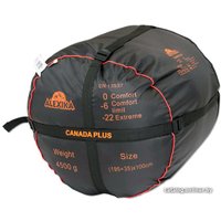 Спальный мешок AlexikA Canada Plus (серый, левая молния)