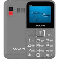 Телефон Maxvi B200 (серый)