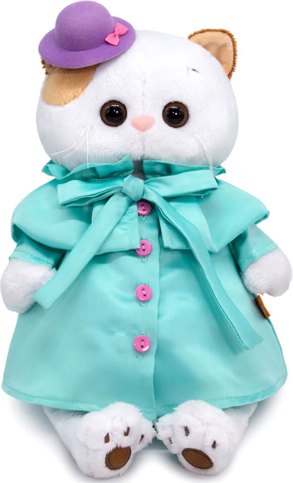 

Классическая игрушка BUDI BASA Collection Кошечка Ли-Ли в плаще и шляпке LK24-102 (24 см)