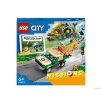 Конструктор LEGO City 60353 Миссии по спасению диких животных