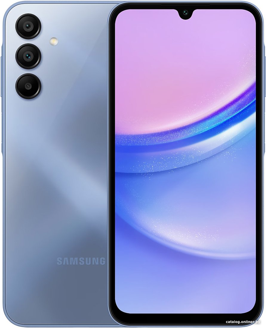 Телефон Samsung Galaxy A15 4GB/128GB (синий, без Samsung Pay)