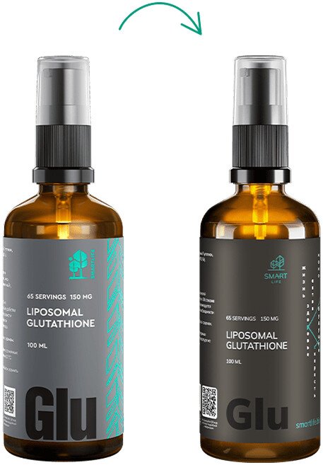 

БАД SmartLife Липосомальный глутатион (100 мл)