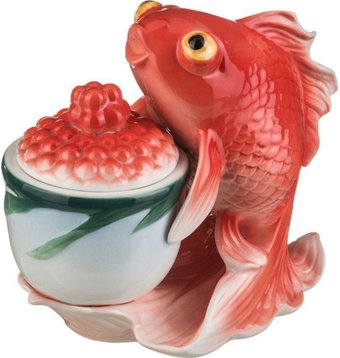 Икорница Lefard Золотая рыбка 58-1006