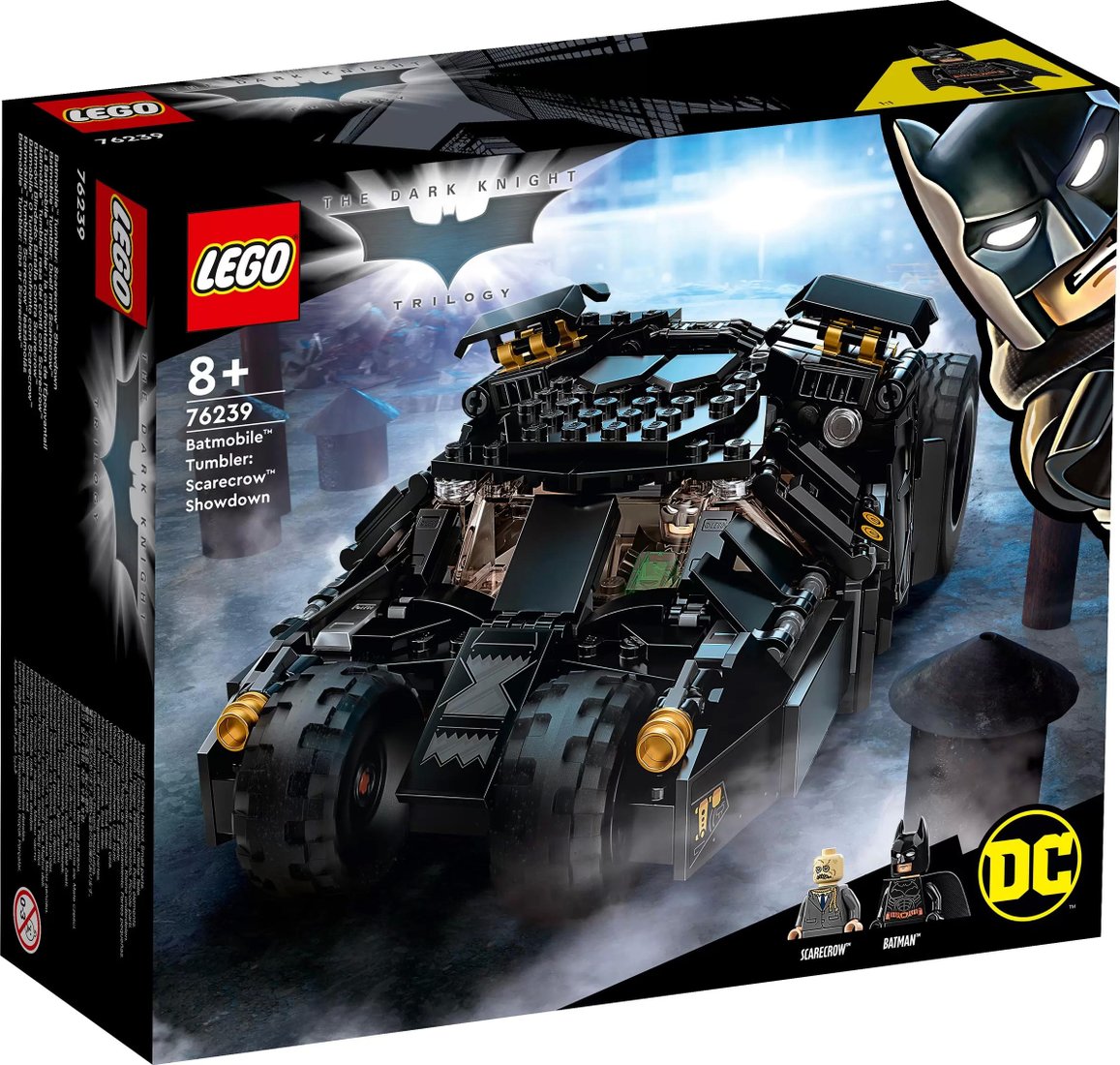 

Конструктор LEGO DC Super Heroes 76239 Бэтмобиль Тумблер: схватка с Пугалом