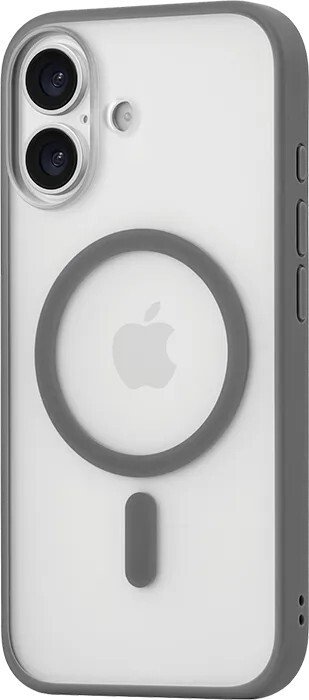 Чехол для телефона uBear Cloud Mag Case для iPhone 17 (серый)
