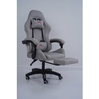 Игровое (геймерское) кресло Calviano 1584 (велюр, серый)