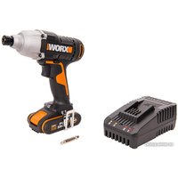 Винтоверт Worx WX291 (с 1-им АКБ, кейс)
