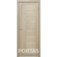 Межкомнатная дверь Portas S29 70x200 (лиственница крем, стекло мателюкс матовое)