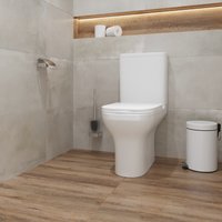Унитаз напольный Lauter W236 2110236 + гигиенический душ Neo 21LT0471CH