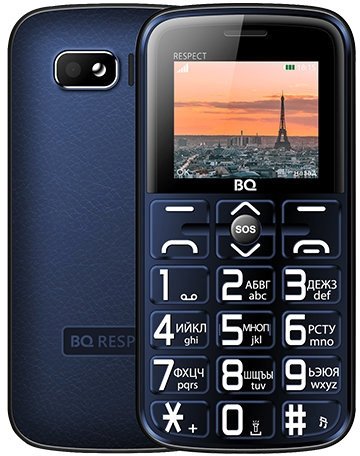

Телефон BQ BQ-1851 Respect (синий)