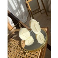 Свеча chaos лицо 8х8 см + 9.5х5 см (2 шт)