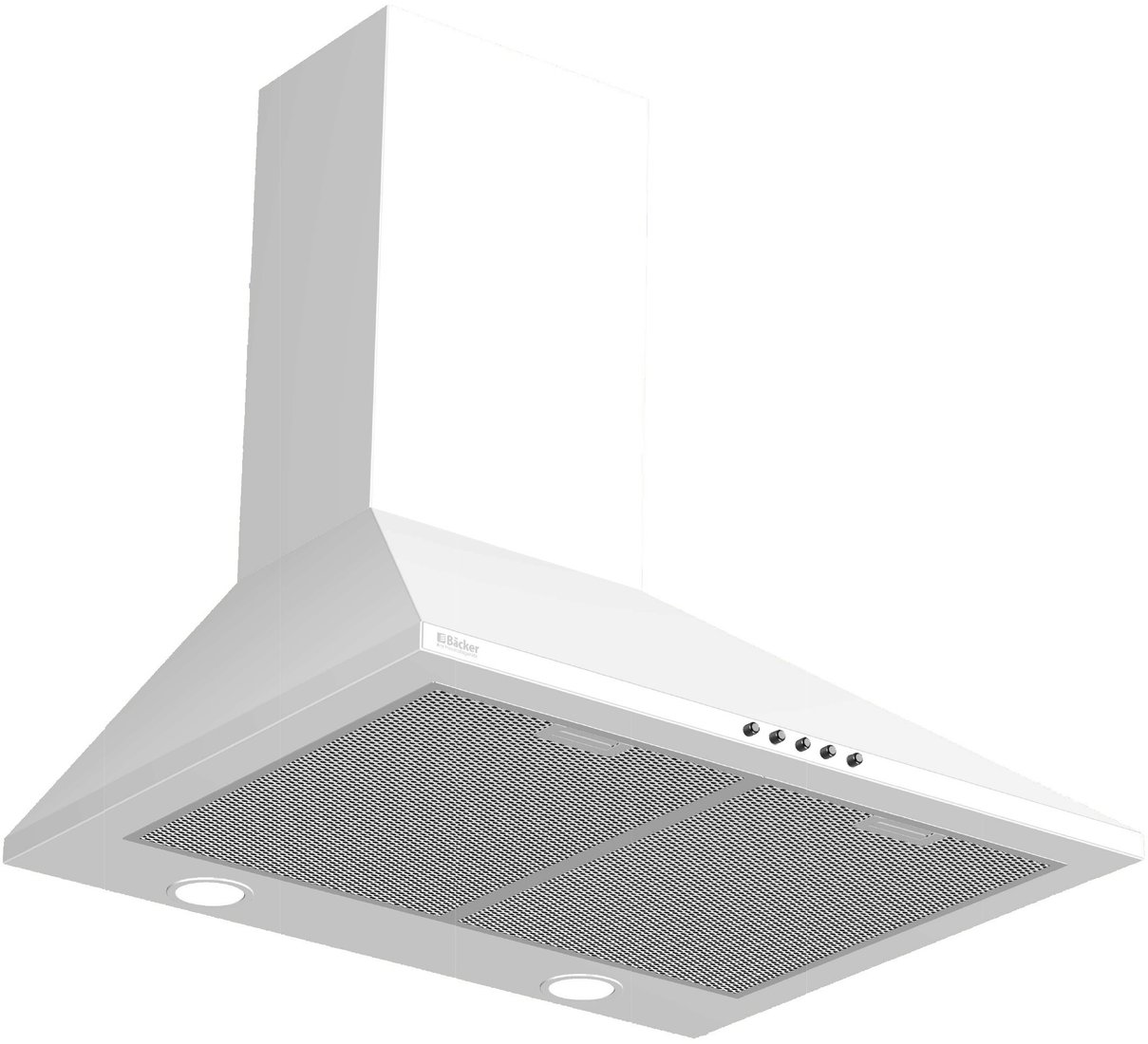 

Кухонная вытяжка Backer KH60A-F1 Shiny White