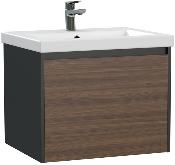 

Cersanit Тумба под умывальник Grande 60 Como 60 64759 (черный орех)