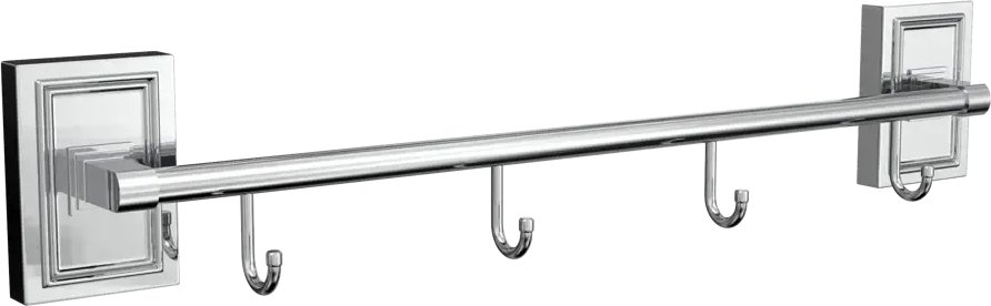 

Держатель для полотенца Lemer Neoclassic с 4 крючками LEM-NCLASS004