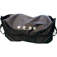 Мешок для обуви СнарЯжение 4 л плоский (черный)