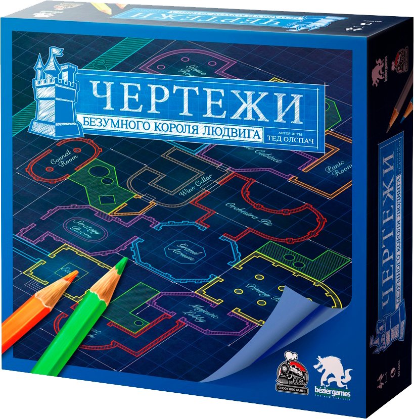 

Настольная игра Choo Choo Games Чертежи безумного короля Людвига