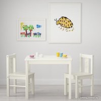 Детский стул Ikea Криттер 401.536.99 (белый)