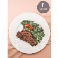 Набор обеденных тарелок Nouvelle Белый шоколад 2740012-Н6