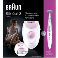 Эпилятор Braun Silk-epil 3 3-321