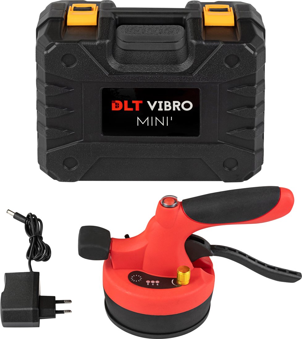 

Стеклодомкрат (присоска для стекла и плитки) DLT Vibro Mini 1504 (с 1-им АКБ)