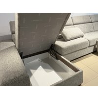 П-образный диван Треви Карат Люкс (серый)