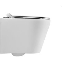 Унитаз подвесной Grado GD-W201T + GROHE Rapid SL 38772001 (с кнопкой смыва)