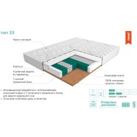 Матрас ЭОС Аспект Тип 33 100x200 (трикотаж)