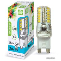 Светодиодная лампочка ASD LED-JCD-standard G9 3 Вт 4000 К [4690612003306]