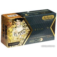 Нитриловые перчатки Adele нитриловые неопудренные 012М (М, 100 шт, золото)