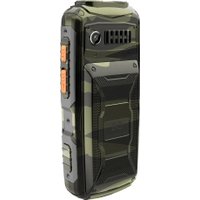 Кнопочный телефон BQ BQ-2410L Tank Power 4G (зеленый камуфляж)