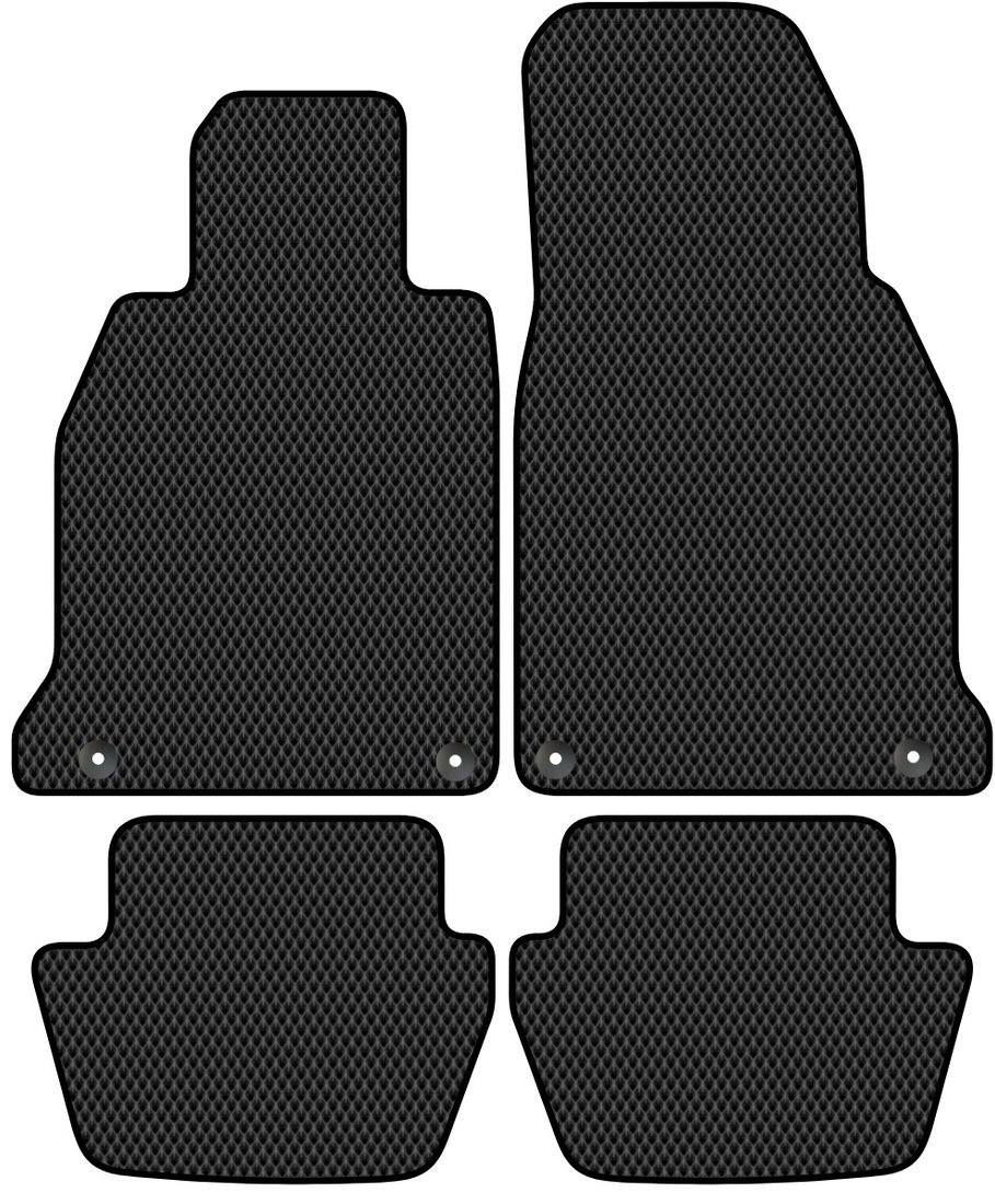 

Комплект ковриков для авто Alicosta Porsche 911 (купе, кабриолет / 992) 2018 - Н.В. (черный, ромб)