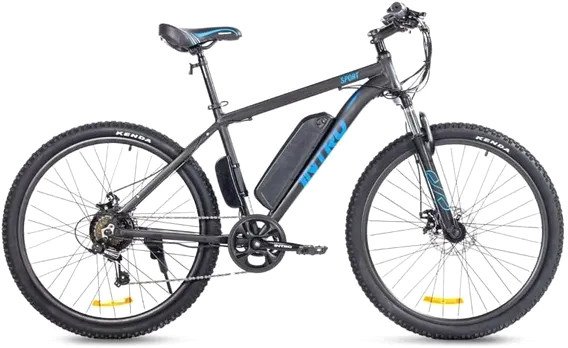 

Электровелосипед Eltreco Intro Sport 2683 (черный/синий)