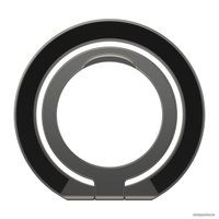 Накладка-держатель Baseus Halo Series Foldable Metal Ring Stand (темно-серый)