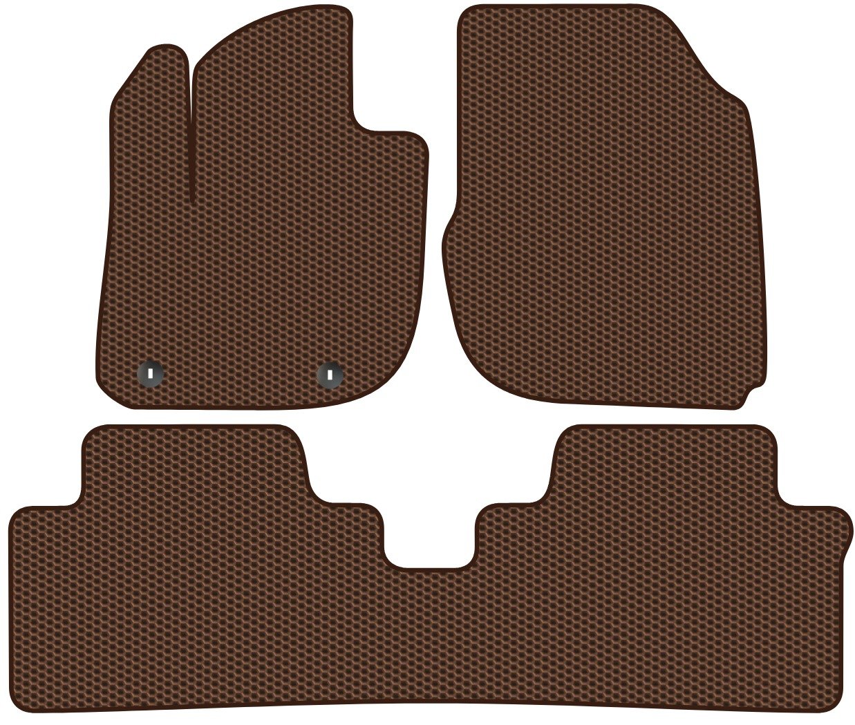 

Комплект ковриков для авто Alicosta Honda e:NS1 I (suv / Электро) 2022 - Н.В. (коричневый, сота)