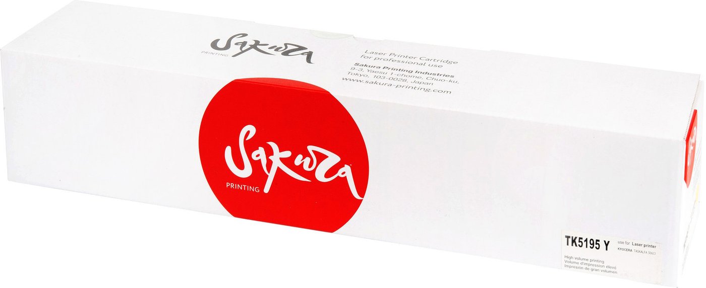 

Картридж Sakura Printing SATK5195Y (аналог Kyocera Mita TK5195Y)