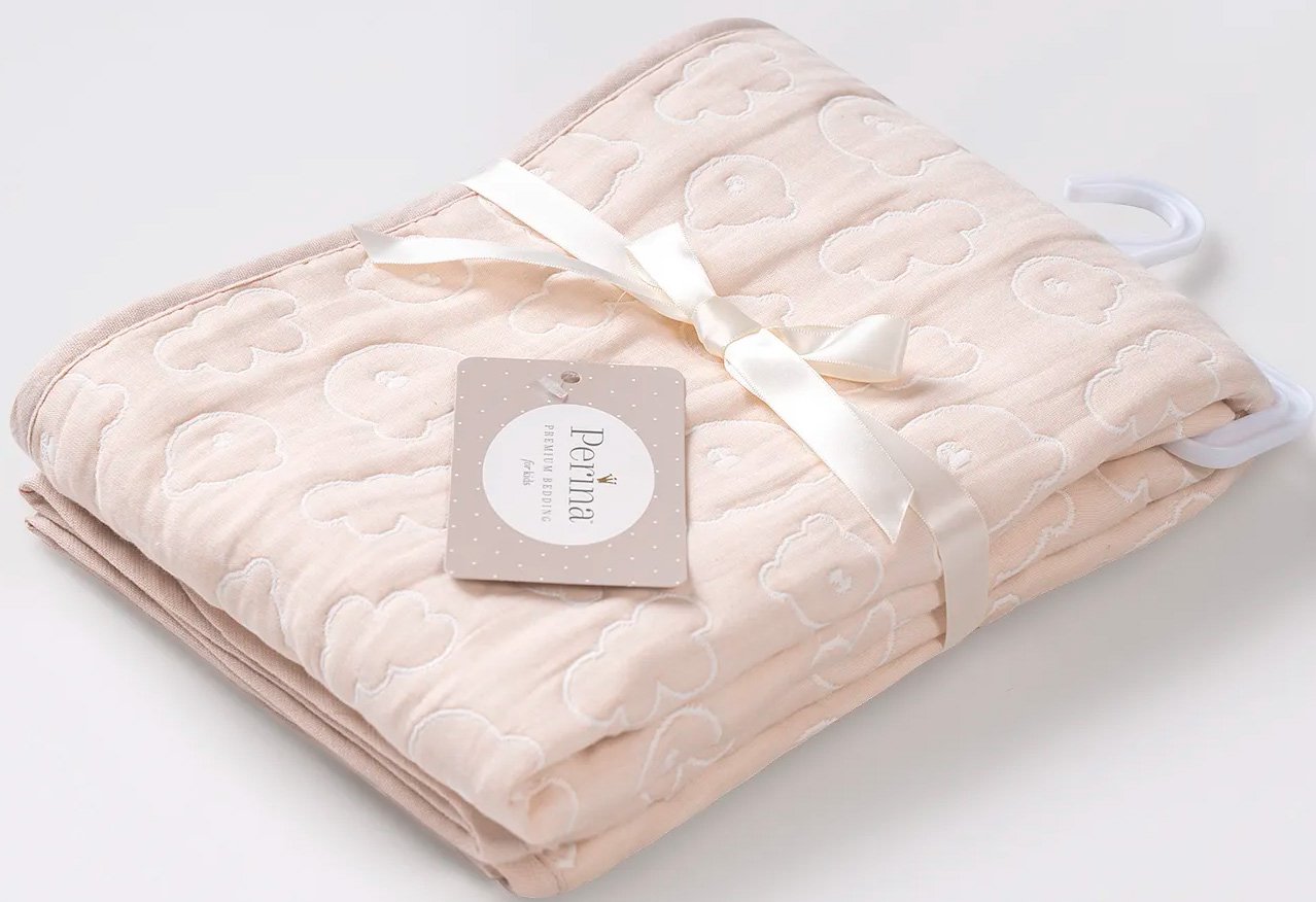 

Плед Perina Soft Cotton 110х80 (бежевый)