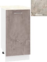 

Шкаф напольный Кортекс-мебель Корнелия Лира НШ40р (оникс/марсель)